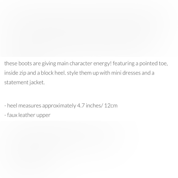 Simmi London RAVI BLACK FAUX CROC PRINT KNEE HIGH BOOTS New in box - Picture 6 of 8